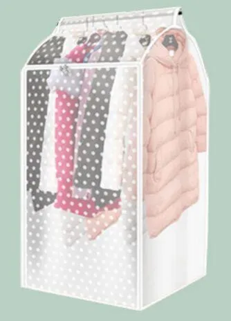 Transparent big Dust-proof clothes bag