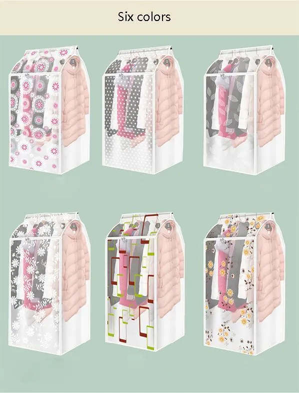 Transparent big Dust-proof clothes bag