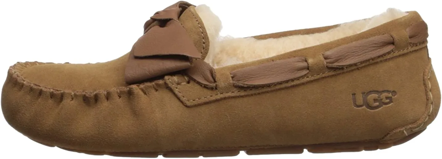 UGG W DAKOTA LEATHER BOW