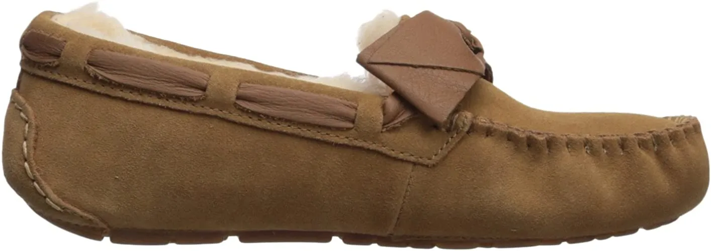 UGG W DAKOTA LEATHER BOW