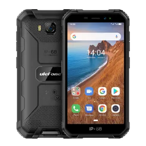 Ulefone Armor X6 Phone 5.0inch HD Screen 2G RAM 16GB ROM Memory 5MP 8MP Camera 4000mAh Battery Android 9.0 OS black