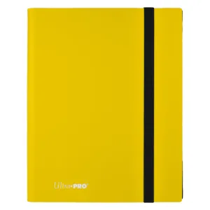 ULTRA PRO BINDER ECLIPSE PRO Binder 9PKT Yellow