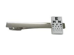 Unbordered Rectangular Optometrist Square Tie Clip
