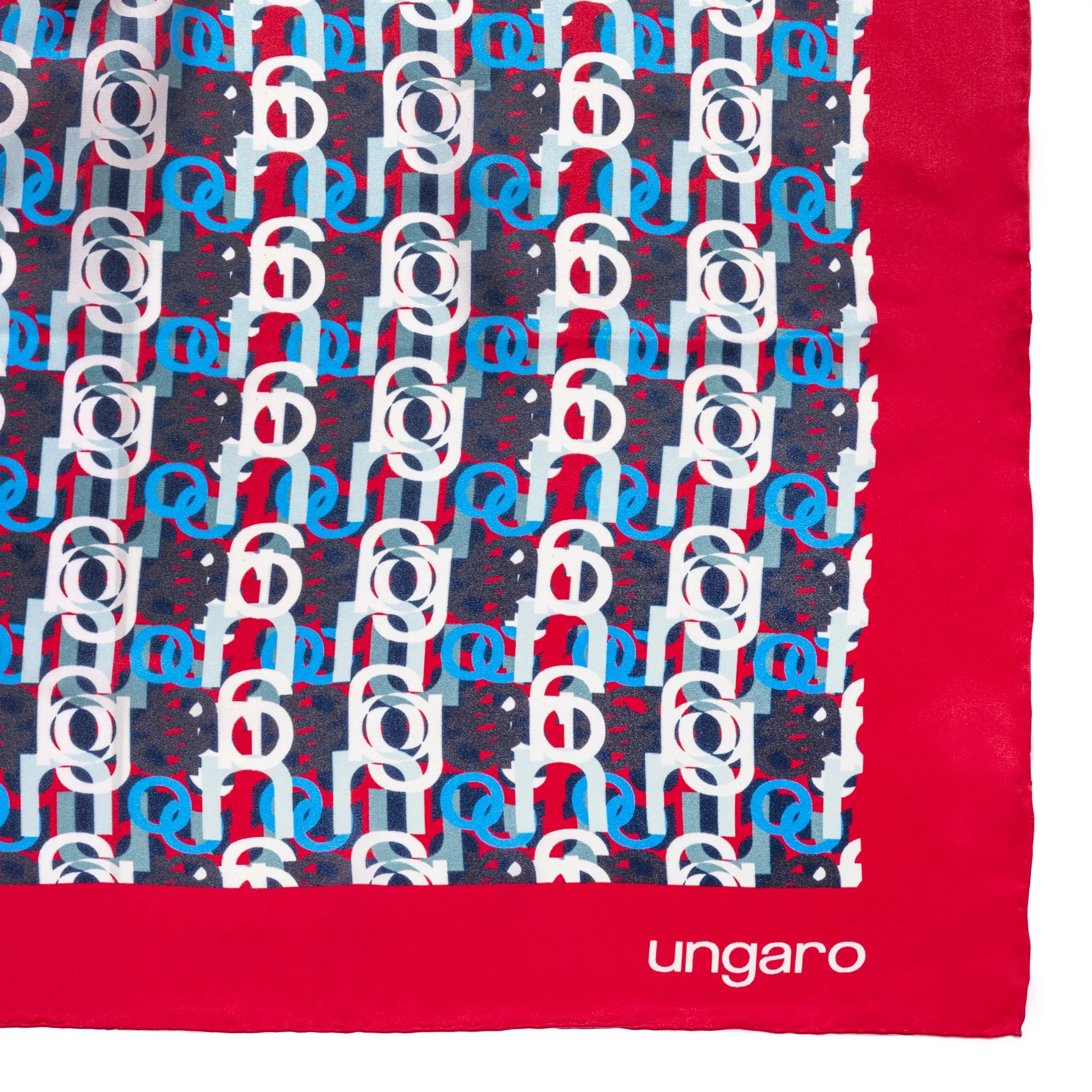 Ungaro UFL238P-Silk scarf Umberta Red