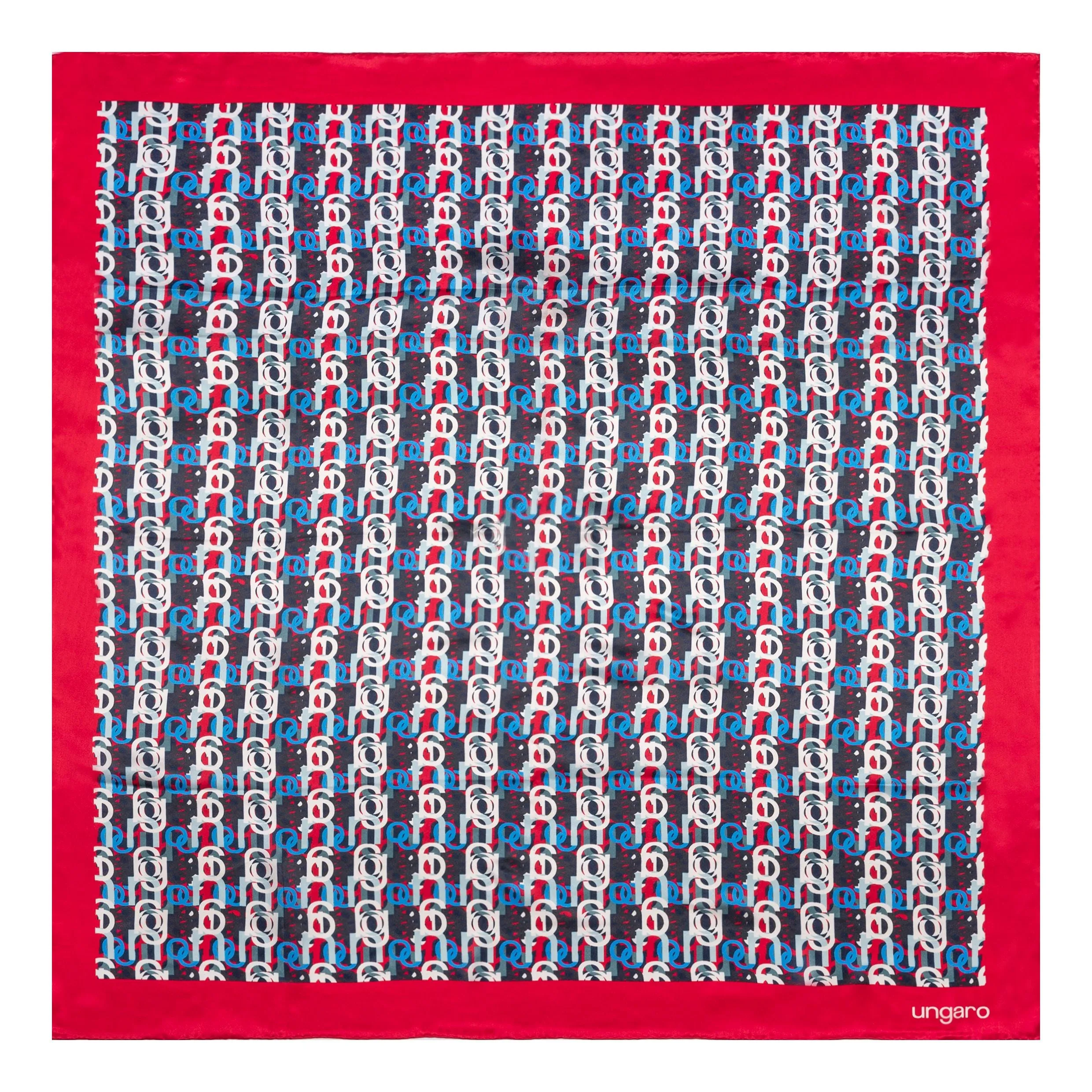 Ungaro UFL238P-Silk scarf Umberta Red