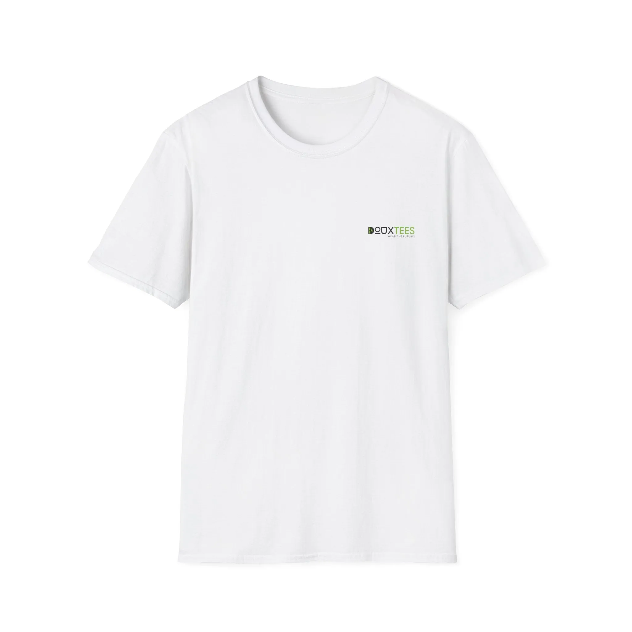 Unisex  Bamboo Viscose T-Shirt Douxtees brand merchandise, featuring our logo.