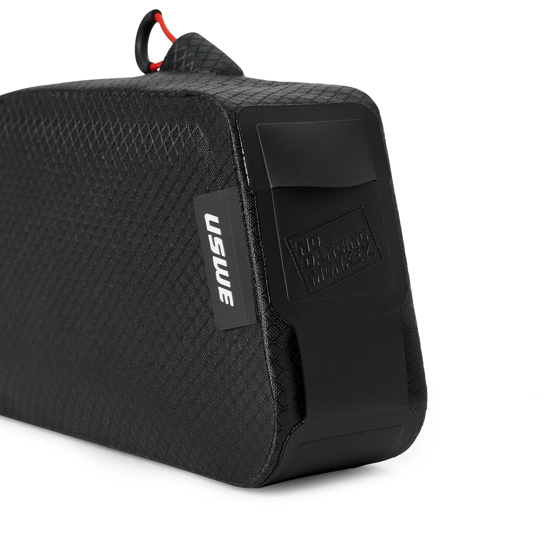 USWE Top Tube Zippered 1.2L Bikepacking Bag - Black