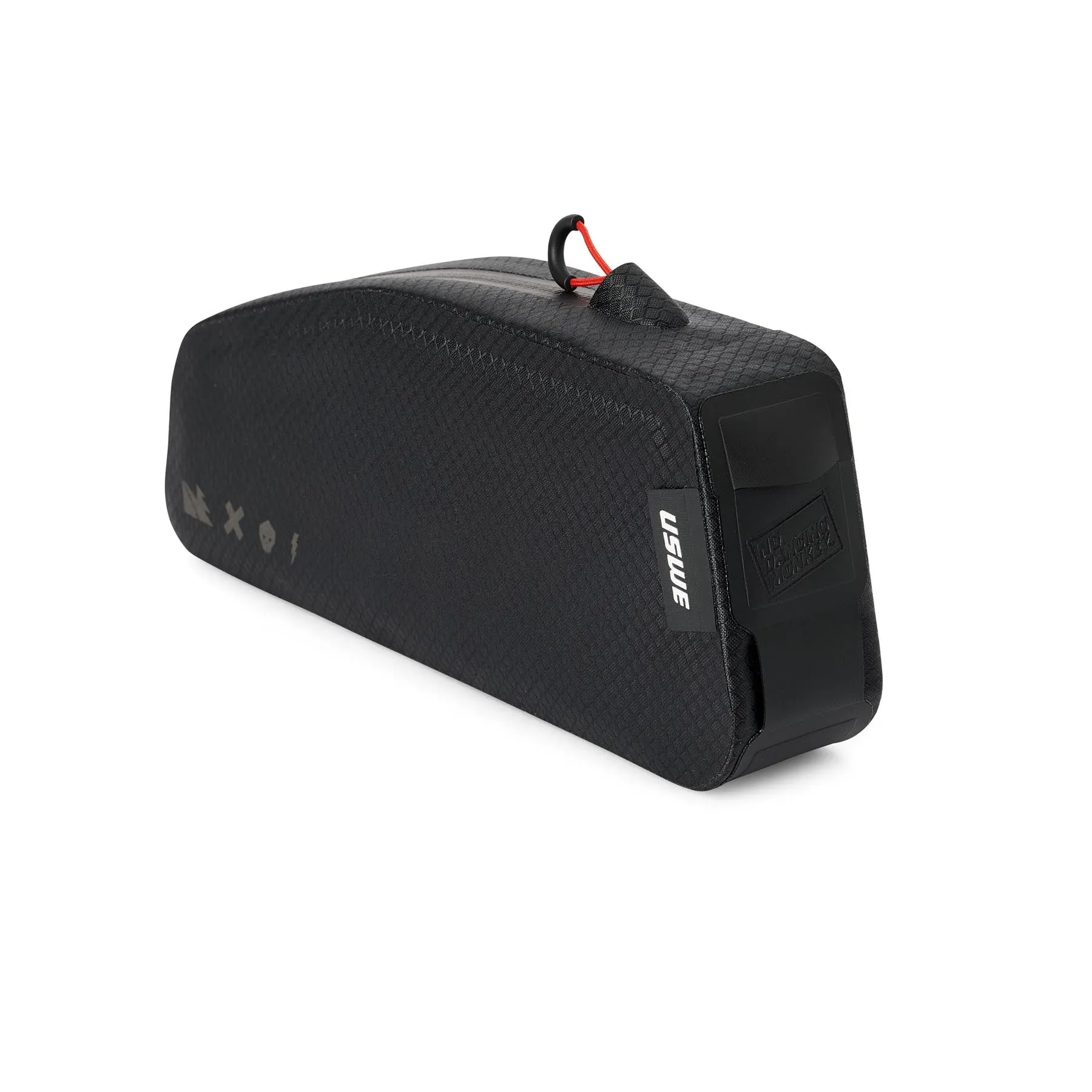 USWE Top Tube Zippered 1.2L Bikepacking Bag - Black