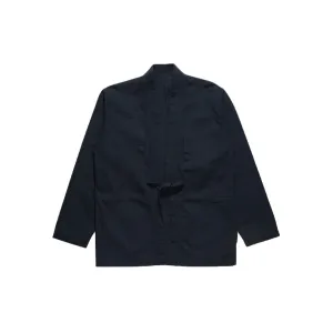 UTILITY KIMONO OVER SHIRT - NAVY
