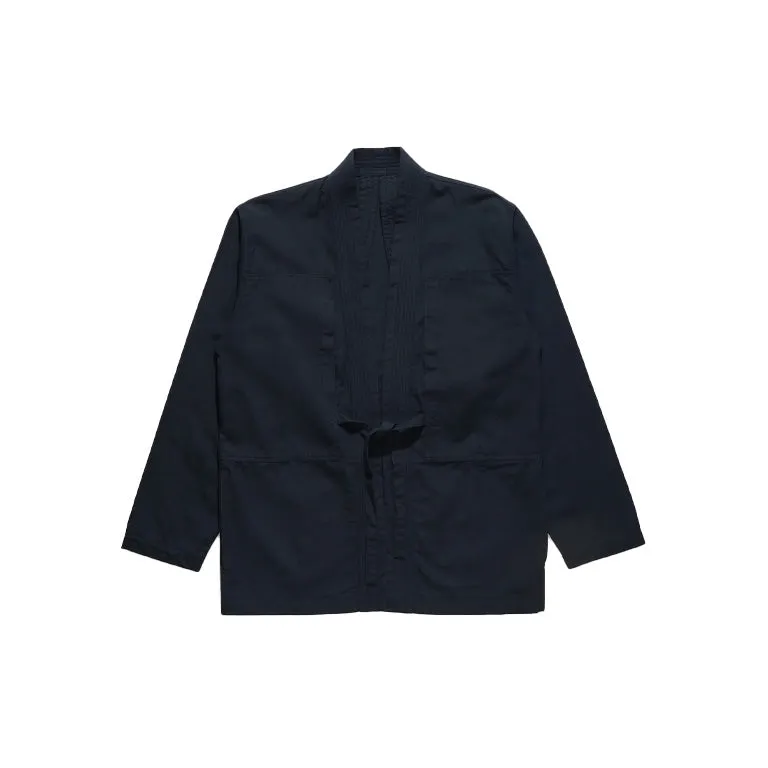 UTILITY KIMONO OVER SHIRT - NAVY