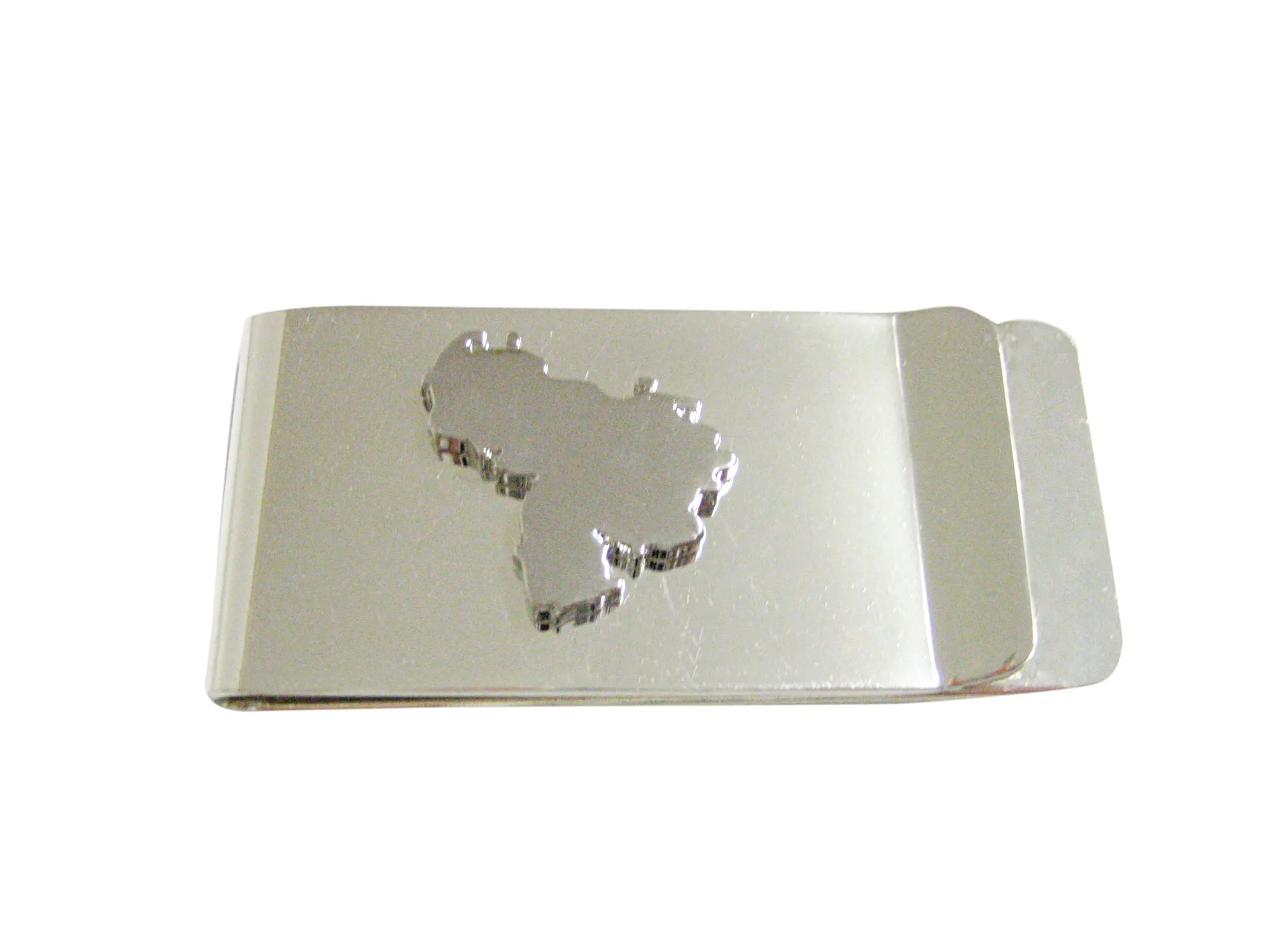 Venezuela Map Shape Money Clip