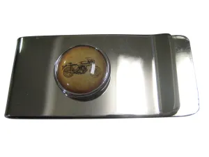 Vintage Looking Motorcycle Money Clip