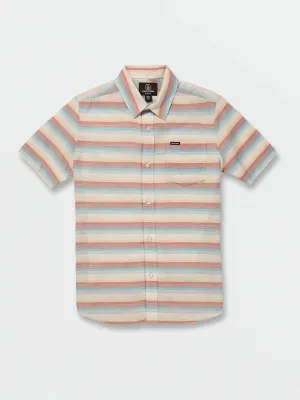 Volcom Big Boys Veecee Stripe Short Sleeve Shirt
