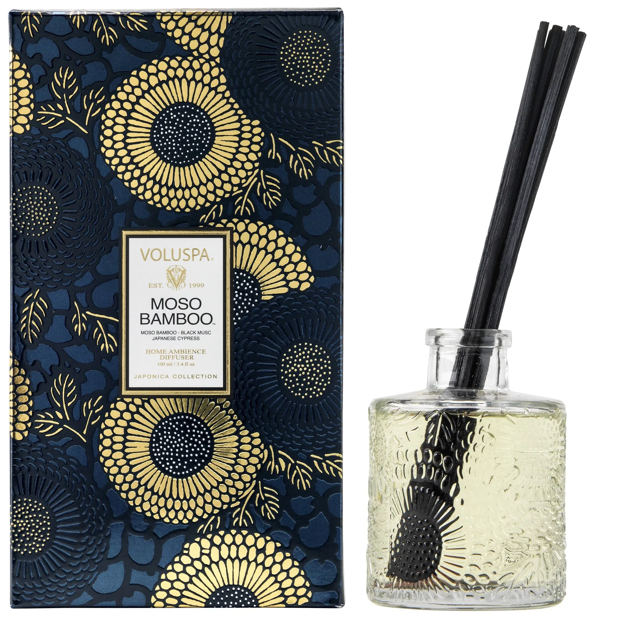 Voluspa Home Diffuser Moso Bamboo 3.4 fl oz