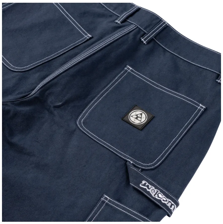 WELCOME - BRACE DOUBLE-KNEE CARPENTER PANT - DARK SAPPHIRE