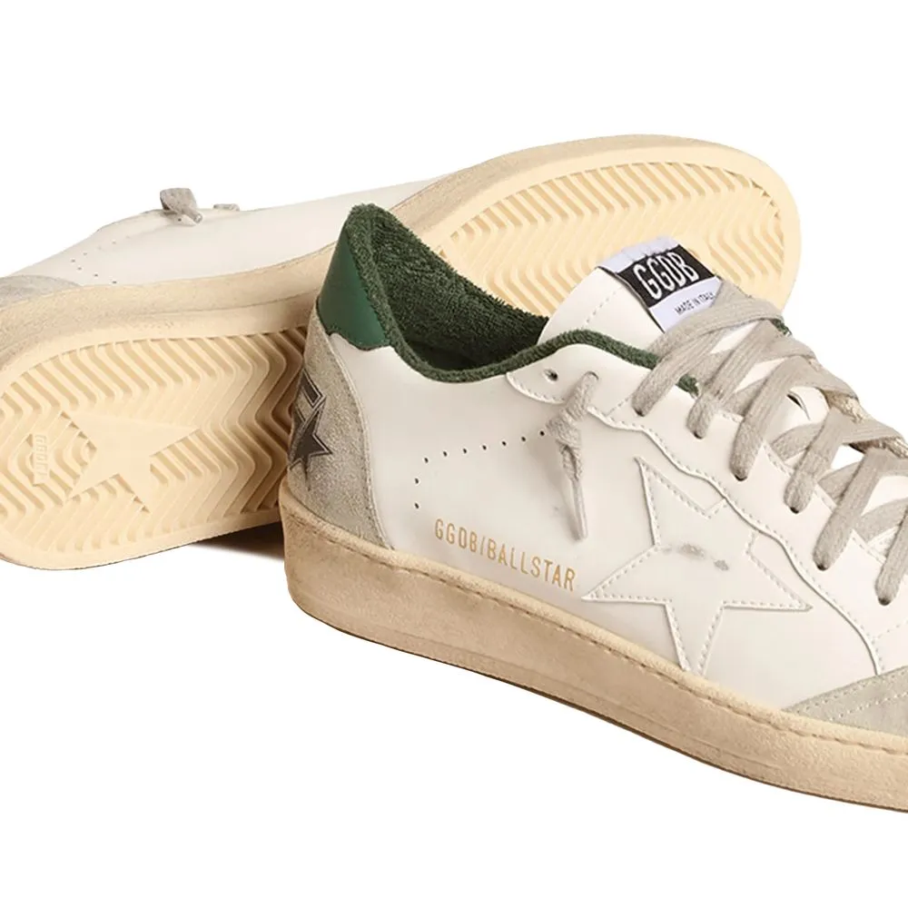 White Leather Sneaker