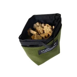 Wildebeest Alamo Dog Treat Pouch | Olive