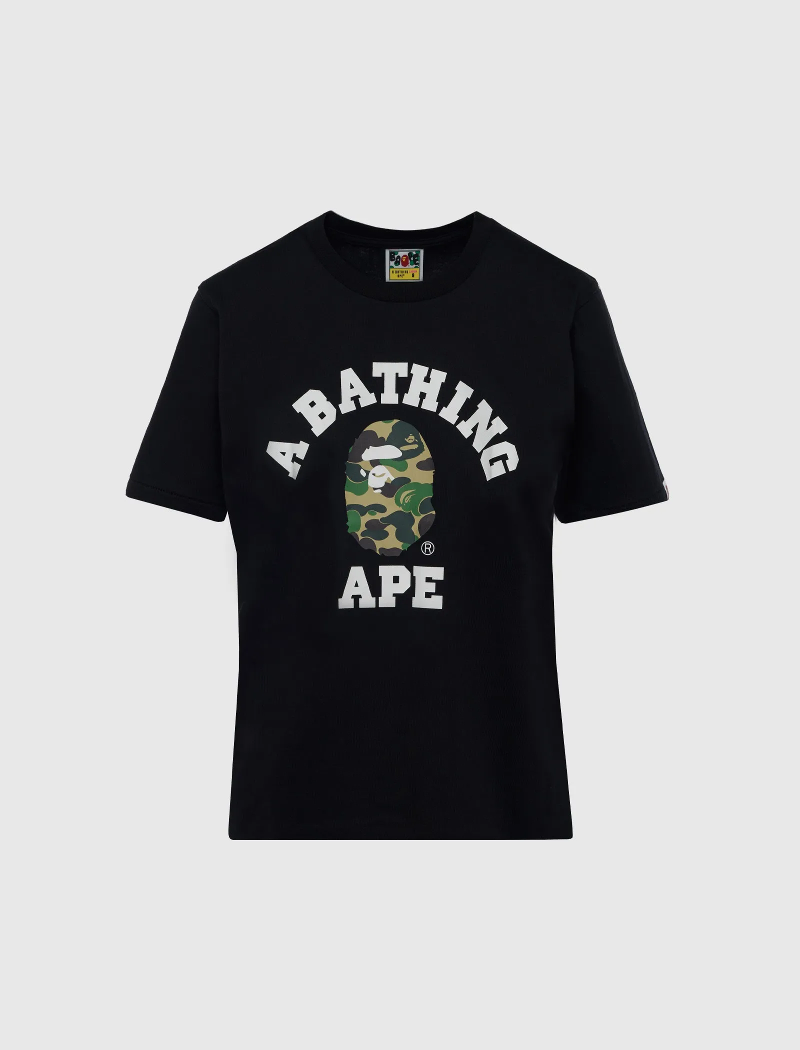 WOMEN'S CAMO COLLEGE TEE