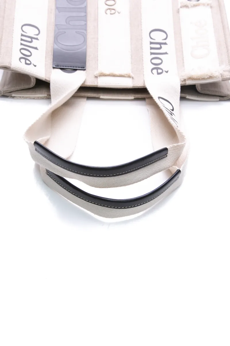 Woody Medium Ribbon Tote Bag