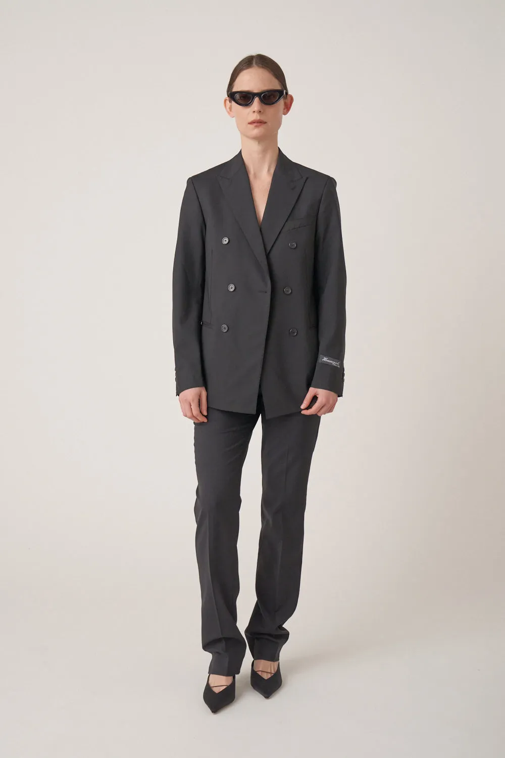 Wool Classic Pant - Black