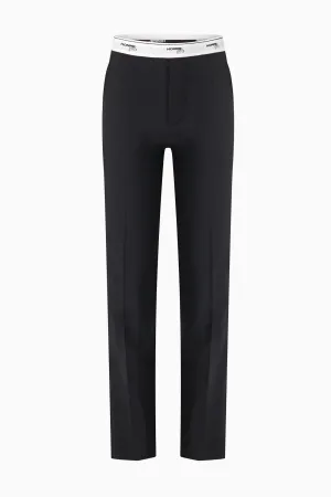 Wool Classic Pant - Black