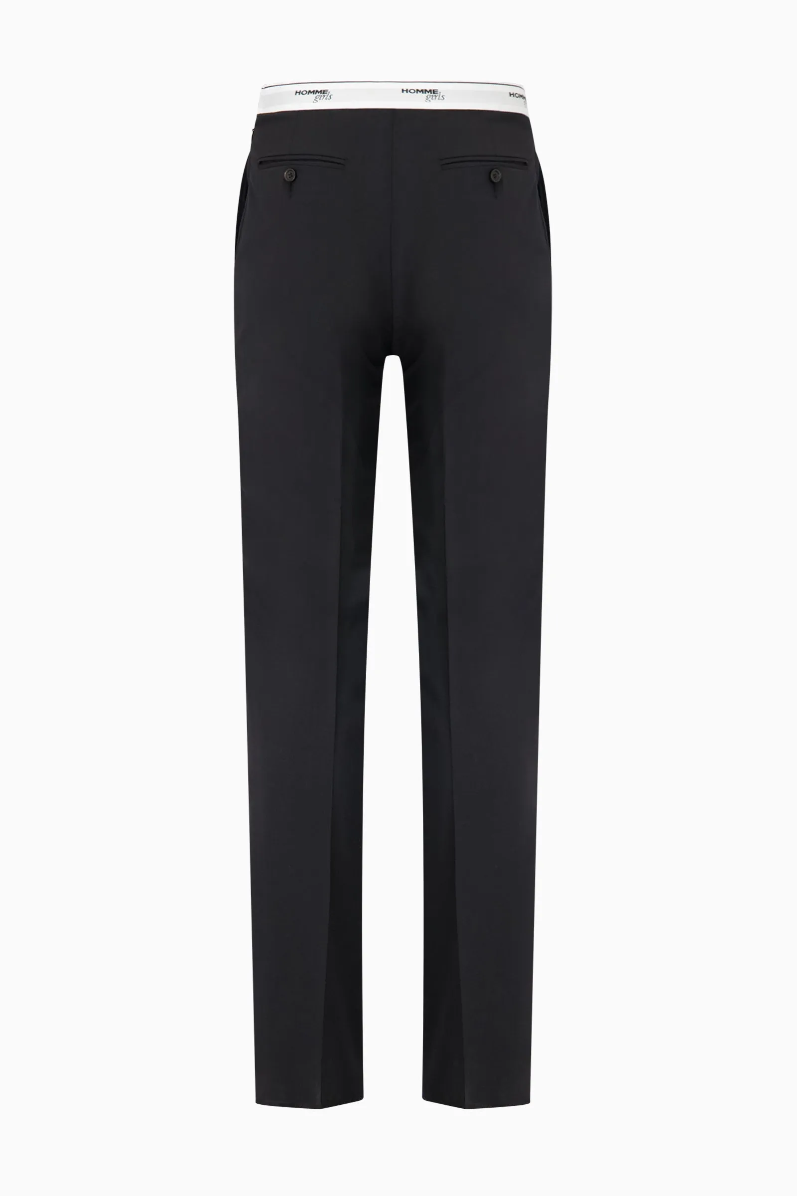 Wool Classic Pant - Black