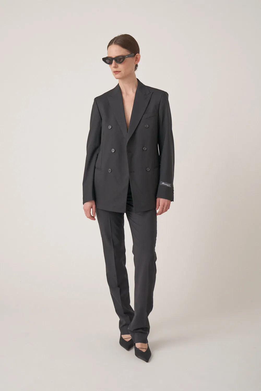 Wool Classic Pant - Black