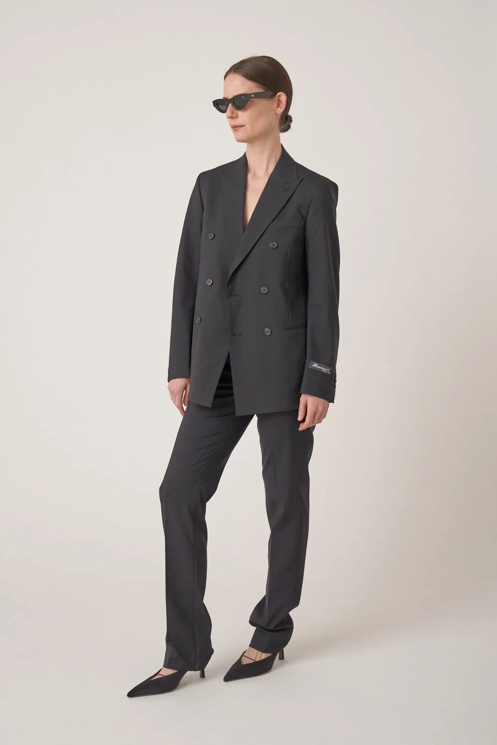 Wool Classic Pant - Black