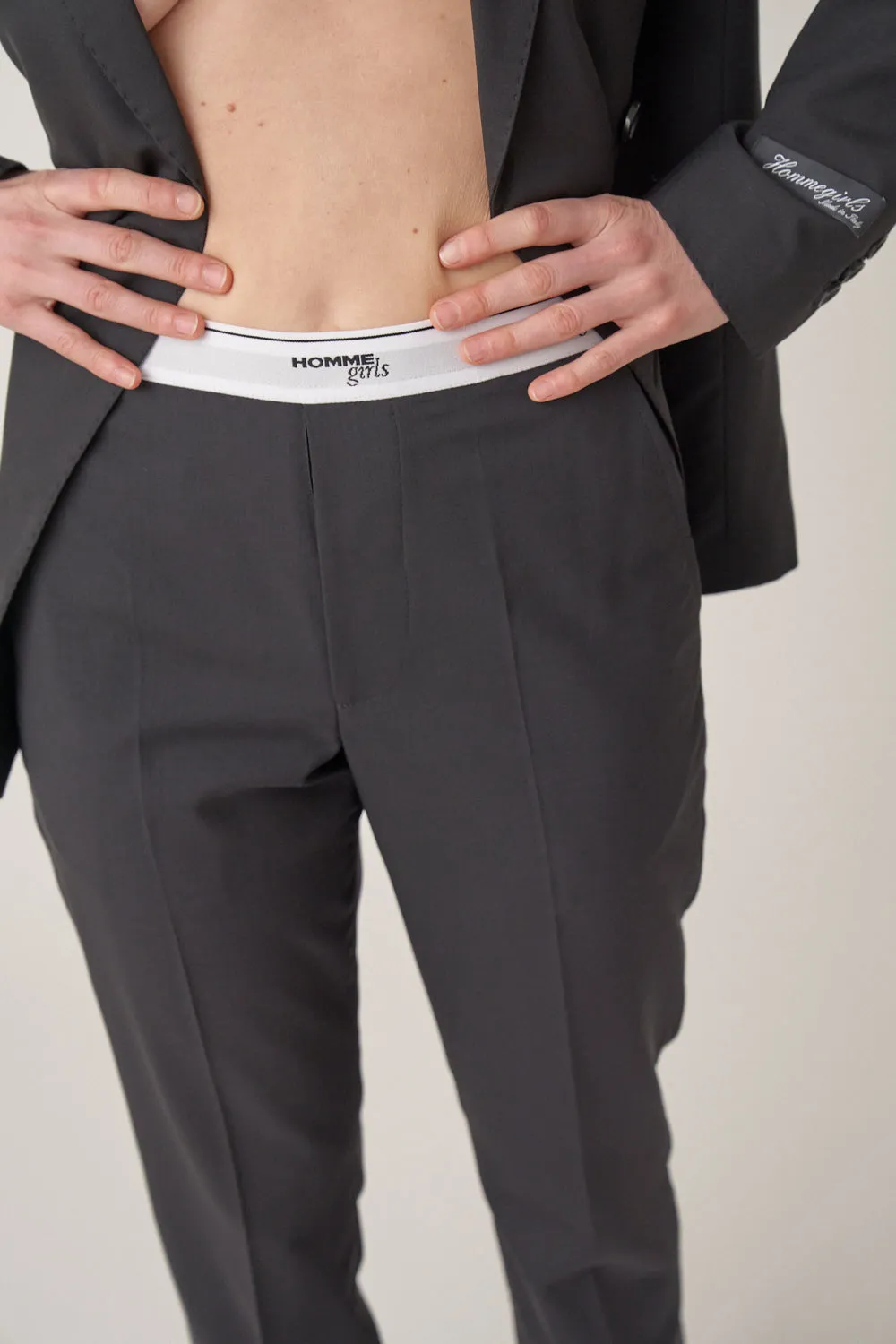 Wool Classic Pant - Black