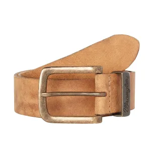 Wrangler Geniune Leather Metal Loop Cognac Belt
