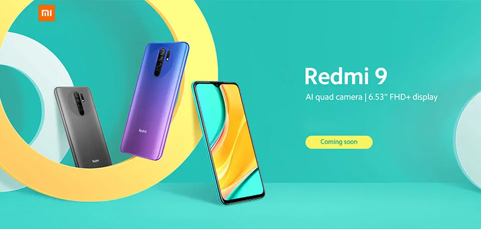Xiaomi Redmi 9 global rom Smartphone  6.53"" Display 5020mAh Battery Redmi9 Mobile Phone black_4 128G