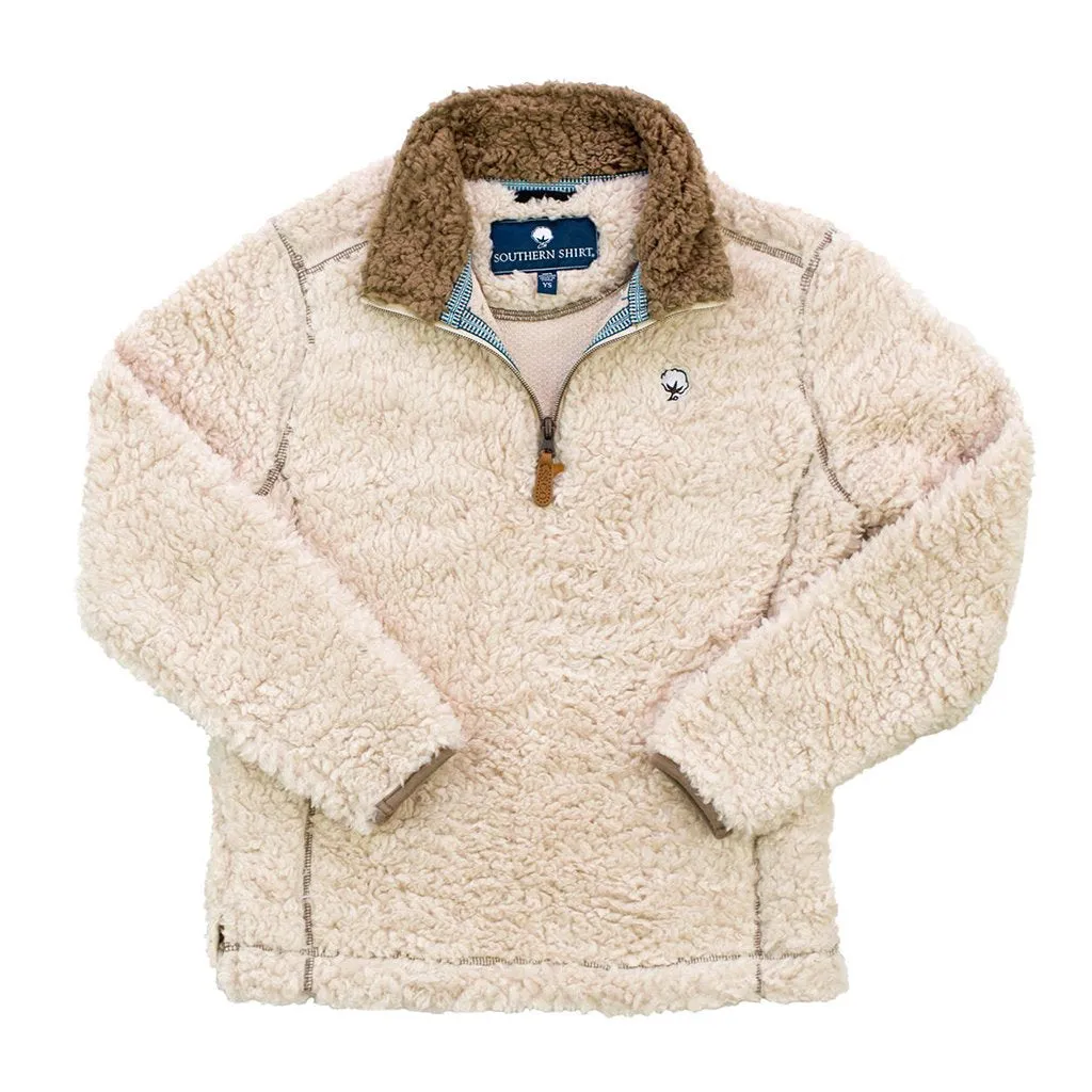 YOUTH Sherpa Pullover with Pockets