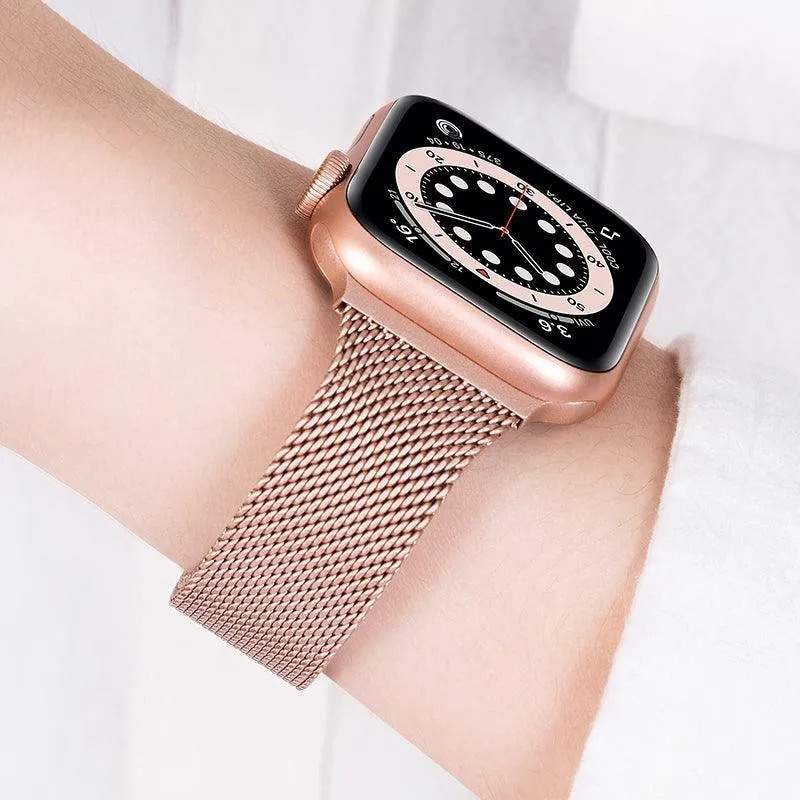 Zeno Milanese strap For Apple Watch Series 1-7 (4 Colours)