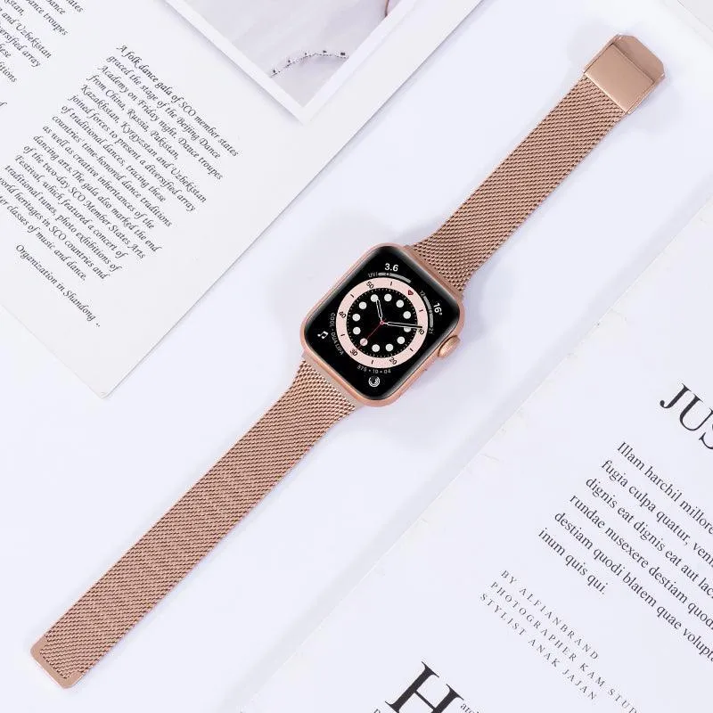 Zeno Milanese strap For Apple Watch Series 1-7 (4 Colours)