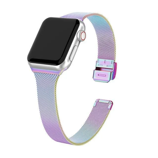 Zeno Milanese strap For Apple Watch Series 1-7 (4 Colours)