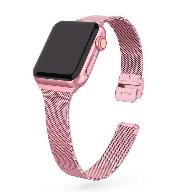 Zeno Milanese strap For Apple Watch Series 1-7 (4 Colours)