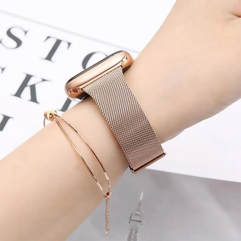 Zeno Milanese strap For Apple Watch Series 1-7 (4 Colours)